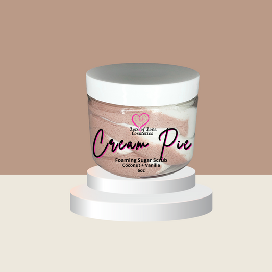 Cream Pie Foaming Sugar Scrub