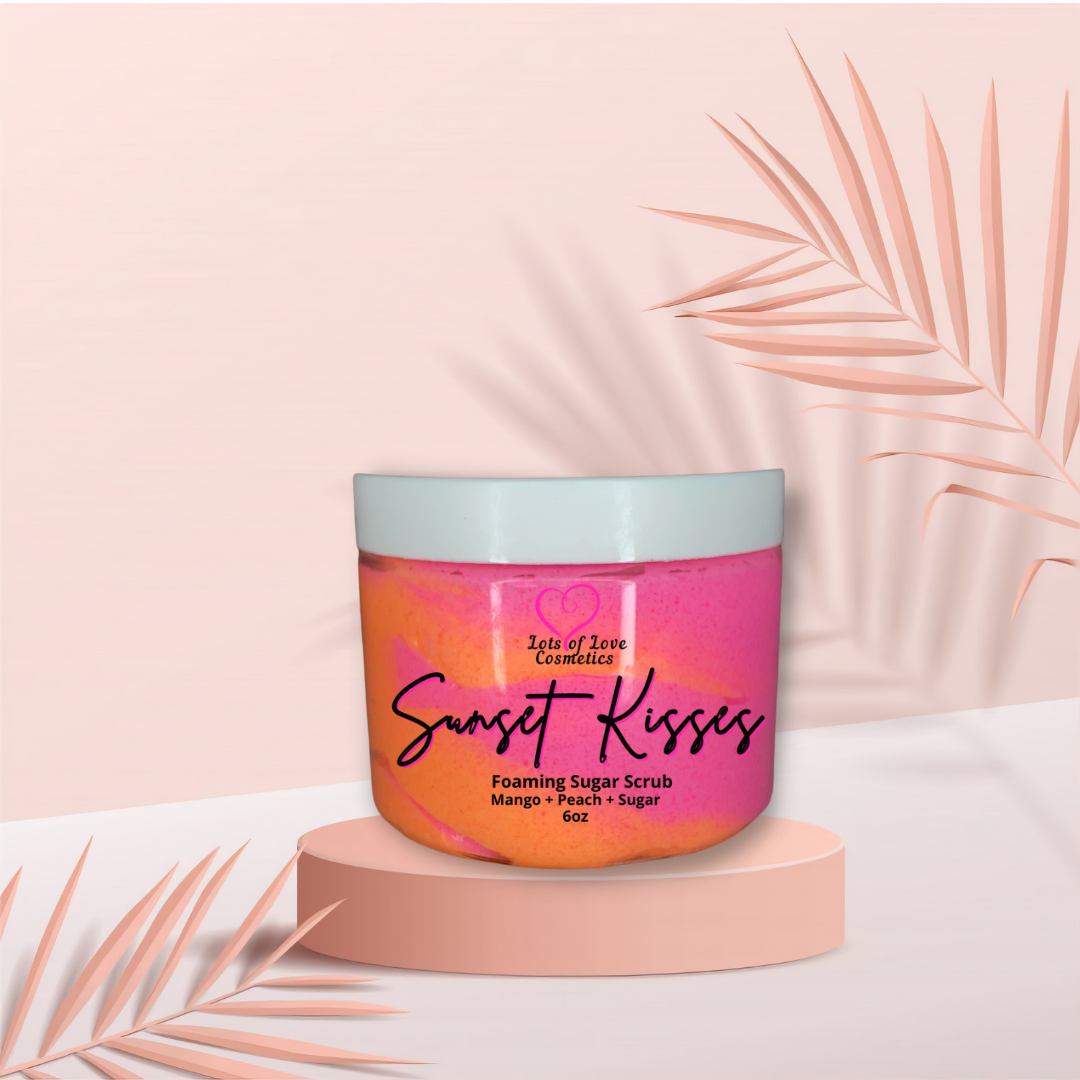 Sunset Kisses Foaming Sugar Scrub